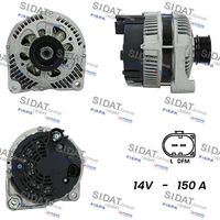 SIDAT A12VA0507 - Alternador