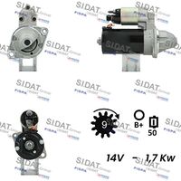 SIDAT S12BH0609 - Motor de arranque
