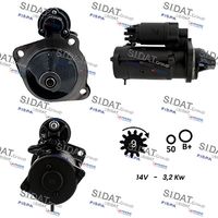 SIDAT S12ML0664 - Motor de arranque