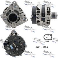 SIDAT A12BH0984 - Alternador