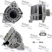 SIDAT A12MH1430A2 - Alternador