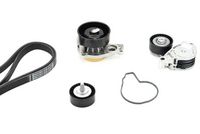 CONTINENTAL CTAM 6PK1715WP2 - Bomba de agua + kit de correa poli V