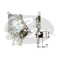 GATES WP0073 - Bomba de agua, refrigeración del motor