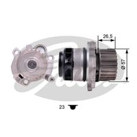 GATES WP0089 - Bomba de agua, refrigeración del motor