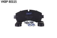 SKF VKBP 80115 - Juego de pastillas de freno