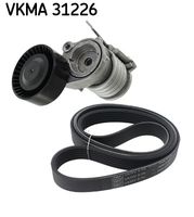 SKF VKMA 31226 - Juego de correas trapeciales poli V