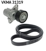 SKF VKMA 31319 - Juego de correas trapeciales poli V