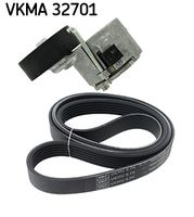 SKF VKMA 32701 - Juego de correas trapeciales poli V