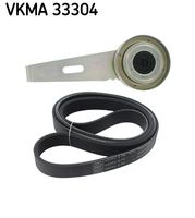 SKF VKMA 33304 - Juego de correas trapeciales poli V