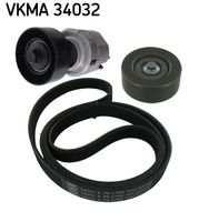 SKF VKMA 34032 - Juego de correas trapeciales poli V