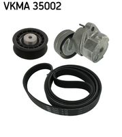 SKF VKMA 35002 - Juego de correas trapeciales poli V