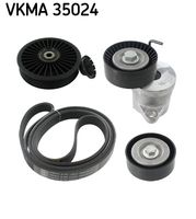 SKF VKMA 35024 - Juego de correas trapeciales poli V
