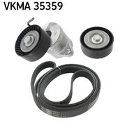 SKF VKMA 35359 - Juego de correas trapeciales poli V