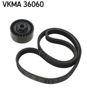 SKF VKMA 36060 - Juego de correas trapeciales poli V