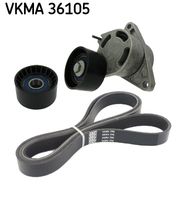 SKF VKMA 36105 - Juego de correas trapeciales poli V