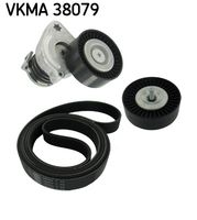 SKF VKMA 38079 - Juego de correas trapeciales poli V
