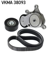 SKF VKMA 38093 - Juego de correas trapeciales poli V