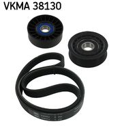 SKF VKMA 38130 - Juego de correas trapeciales poli V