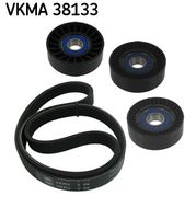 SKF VKMA 38133 - Juego de correas trapeciales poli V