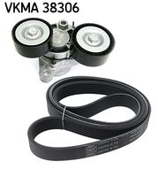 SKF VKMA 38306 - Juego de correas trapeciales poli V