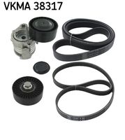 SKF VKMA 38317 - Juego de correas trapeciales poli V