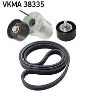 SKF VKMA 38335 - Juego de correas trapeciales poli V