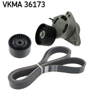 SKF VKMA 36173 - Juego de correas trapeciales poli V