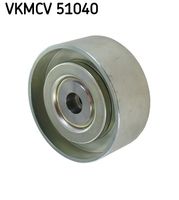 SKF VKMCV 51040 - Polea inversión/guía, correa poli V