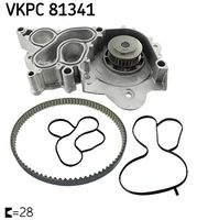 SKF VKPC 81341 - Bomba de agua, refrigeración del motor