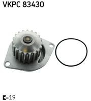 SKF VKPC 83430 - Bomba de agua, refrigeración del motor