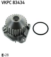 SKF VKPC 83434 - Bomba de agua, refrigeración del motor