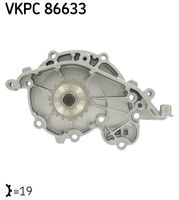 SKF VKPC 86633 - Bomba de agua, refrigeración del motor