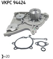 SKF VKPC 94424 - Bomba de agua, refrigeración del motor