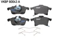 SKF VKBP 80043 A - Juego de pastillas de freno