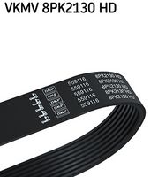 SKF VKMV 8PK2130 HD - Correa trapecial poli V
