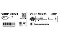SKF VKBP 90221 - Juego de pastillas de freno