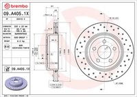 BREMBO 09.A405.1X - Disco de freno