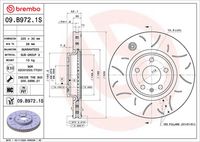 BREMBO 09.B972.1S - Disco de freno