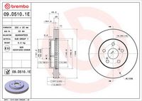 BREMBO KT 08 065 - Kit frenos, freno de disco