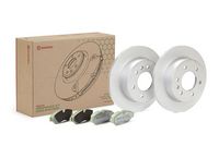 BREMBO KT 10 028 - Kit frenos, freno de disco