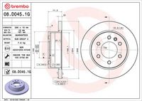 BREMBO KT 10 054 - Kit frenos, freno de disco