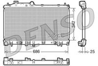 DENSO DRM36005 - Radiador, refrigeración del motor
