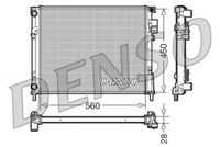 DENSO DRM23096 - Radiador, refrigeración del motor