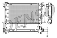 DENSO DRM06010 - Radiador, refrigeración del motor