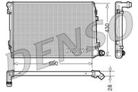 DENSO DRM32037 - Radiador, refrigeración del motor