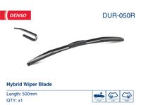 DENSO DUR-050R - Limpiaparabrisas universal