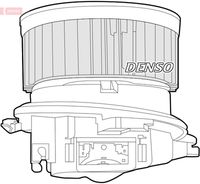 DENSO DEA21007 - Ventilador habitáculo