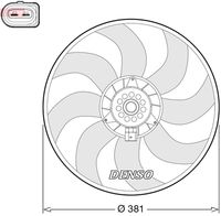 DENSO DER02006 - Ventilador, refrigeración del motor