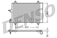 DENSO DCN07009 - Condensador, aire acondicionado