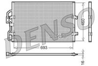 DENSO DCN07040 - Condensador, aire acondicionado